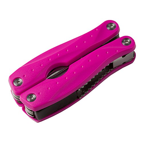 0810005020602 - THE ORIGINAL PINK BOX PB1MULTI MULTI-TOOL WITH STORAGE POUCH, PINK