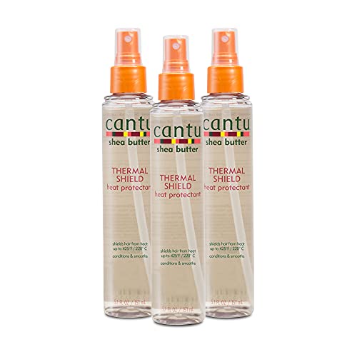 0810006942835 - CANTU SHEA BUTTER THERMAL SHIELD HEAT PROTECTANT, 5.1 FL OZ (PACK OF 3)