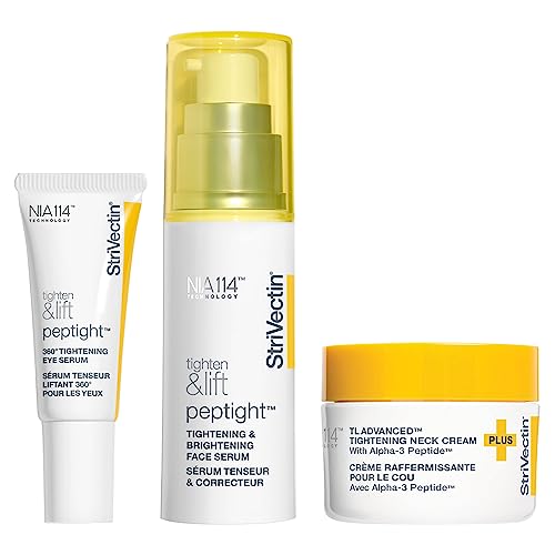 0810014327488 - STRIVECTIN TIGHTEN & LIFT POWER STARTERS TRIO KIT, 3 PIECE PEPTIDE KIT FOR FACE, EYES AND NECK, TO HELP VISIBLY REDUCE THE LOOK OF WRINKLES AND FINE LINES