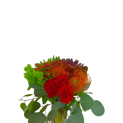 0810022323212 - KABLOOM PRIME NEXT DAY DELIVERY - MAFADI COLLECTION - FALLING FOR YOU BOUQUET (FRESH FLOWERS FOR DELIVERY PRIME) GIFT FOR BIRTHDAY, SYMPATHY, ANNIVERSARY, THANK YOU, VALENTINE, MOTHER’S DAY FLOWERS