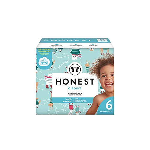 0810022913000 - THE HONEST COMPANY CLUB BOX DIAPERS WITH TRUEABSORB TECHNOLOGY, STRAWBERRIES & BUNNIES