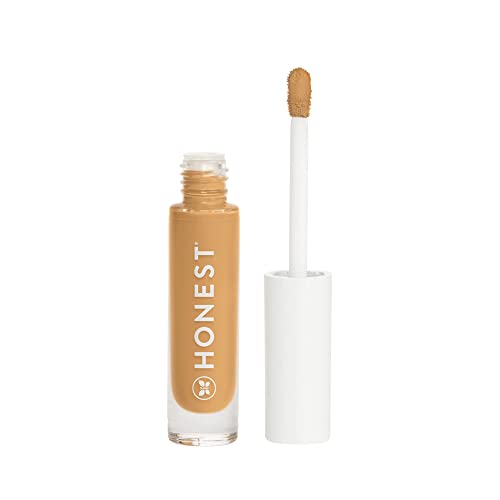 0810022917817 - HONEST BEAUTY FRESH FLEX CONCEALER TAWNY WITH NIACINAMIDE + VITAMIN E + HYALURONIC ACID | MEDIUM BUILDABLE COVERAGE | DERMATOLOGIST TESTED & TOXICOLOGIST AUDITED | VEGAN + CRUELTY FREE | 0.17 FL. OZ.