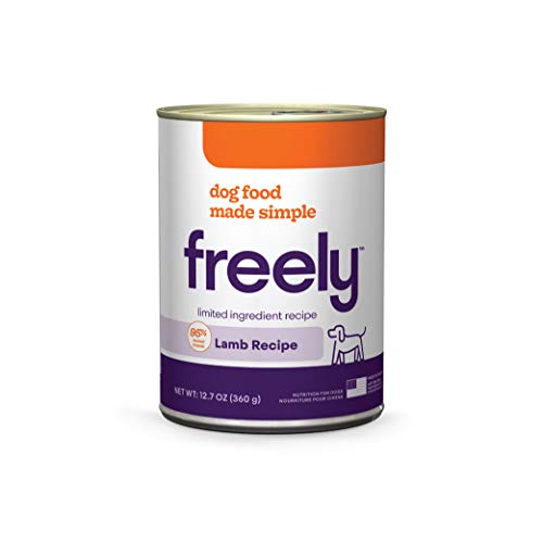 0810029224178 - FREELY LIMITED INGREDIENT DIET, NATURAL GRAIN-FREE LAMB CANS, ADULT WET DOG FOOD, 12.7OZ X 6 CANS