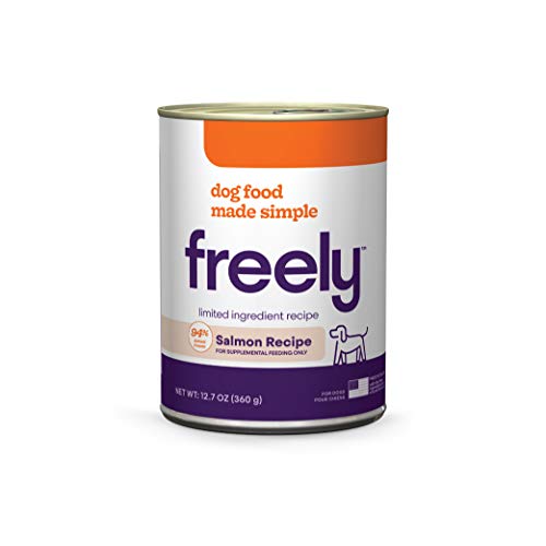 0810029224291 - FREELY LIMITED INGREDIENT DIET, NATURAL GRAIN-FREE SALMON CANS, ADULT WET DOG FOOD, 12.7OZ X 6 CANS