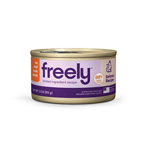 0810029224765 - FREELY LIMITED INGREDIENT DIET, NATURAL GRAIN-FREE SALMON CANS, WET CAT FOOD, 3OZ X 12 CANS