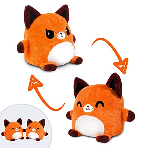 0810031364985 - TEETURTLE | PLUSHMATES | FOX | ORANGE | HAPPY + ANGRY | THE REVERSIBLE PLUSH THAT HOLD HANDS!