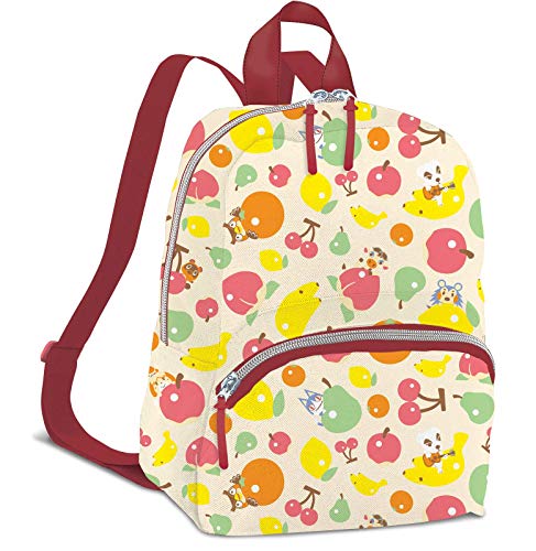 0810032805104 - CONTROLLER GEAR ANIMAL CROSSING: NEW HORIZONS - FRUIT PATTERN - SMALL BACKPACK FOR WOMEN, GIRL’S CUTE MINI BOOKBAG PURSE, TRAVEL BAG FOR NINTENDO SWITCH CONSOLE & ACCESSORIES - NINTENDO SWITCH