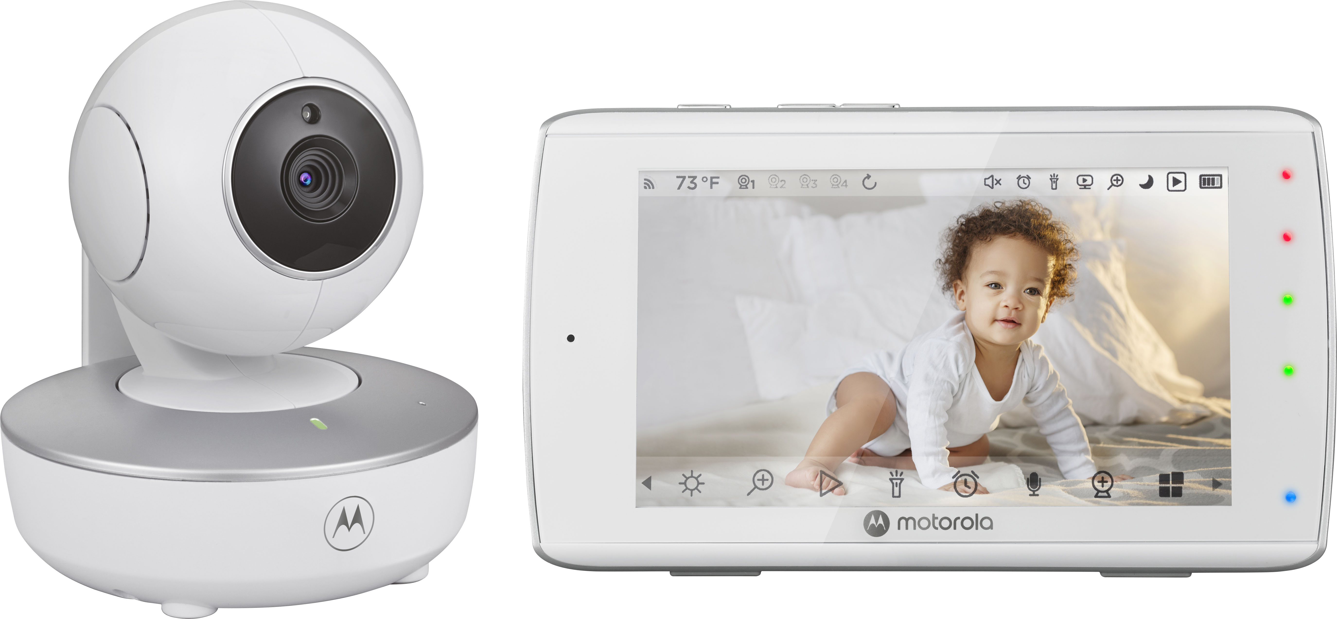 0810036771986 - MOTOROLA VM36XL TOUCH CONNECT 5 WIFI VIDEO BABY MONITOR