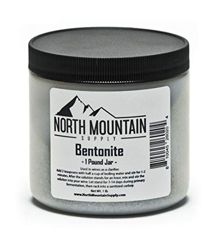 0810045260204 - NORTH MOUNTAIN SUPPLY - BT-1LB FOOD GRADE BENTONITE CLAY (1 POUND)