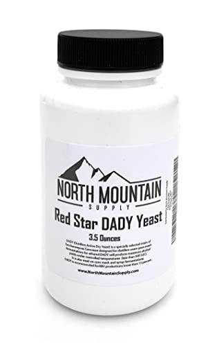 0810045269252 - NORTH MOUNTAIN SUPPLY RED STAR DISTILLERS ACTIVE DRY YEAST (DADY) - 3.5 OUNCE JAR