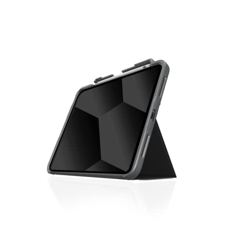 0810046113530 - STM DUX PLUS FOR IPAD (10TH GEN) - ULTRA PROTECTIVE & LIGHTWEIGHT CASE WITH APPLE PENCIL STORAGE - BLACK (STM-222-387KX-01)