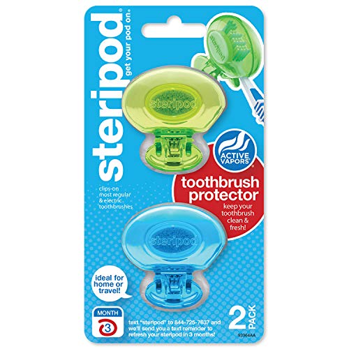 0810046670224 - STERIPOD STERIPOD CLIP-ON TOOTHBRUSH PROTECTOR