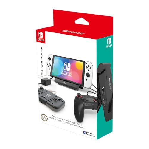 0810050911184 - HORI PORTABLE USB PLAYSTAND FOR NINTENDO SWITCH - OFFICIALLY LICENSED BY NINTENDO