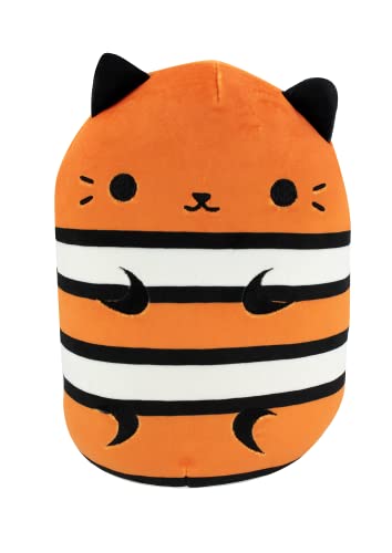 0810051821758 - CATS VS PICKLES - JUMBO - NE-MEOW - 8 SUPER SOFT AND SQUISHY STUFFED BEAN-FILLED PLUSHIES - GREAT FOR KIDS, BOYS, & GIRLS - COLLECT AS DESK PETS, FIDGET TOYS, OR SENSORY TOYS. COLLECT THEM ALL!