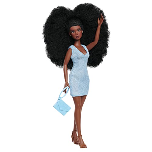 0810052550404 - NATURALISTAS 11-INCH FASHION DOLL AND ACCESSORIES LIYA, 4C TEXTURED HAIR, DEEP BROWN SKIN TONE, DESIGNED AND DEVELOPED BY PURPOSE TOYS