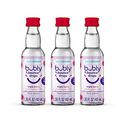 0810055451296 - SODASTREAM BUBLY BOUNCE DROPS TRIPLE BERRY FLAVOR, PACK OF 3