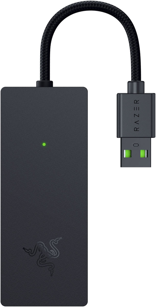 0810056146207 - RAZER RIPSAW X USB CAPTURE CARD WITH CAMERA CONNECTION FOR FULL 4K STREAMING: 4K 30FPS CAPTURE - HDMI 2.0 & USB 3.0 CONNECTIVITY - OBS & STREAMLABS COMPATIBLE - COMPACT FORM FACTOR - PLUG AND PLAY