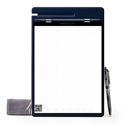 0810056880330 - ORBIT LETTER, NAVY, LINED/DOT GRID PAGE PACK