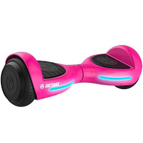 0810066089594 - GOTRAX FLASH HOVERBOARD FOR KIDS, 6.5 WHEELS & LED LIGHT, MAX 2.5 MILES AND 5MPH POWER BY DUAL 150W MOTOR, UL2272 CERTIFIED SELF BALANCING SCOOTER GIFT FOR 44-88LBS KIDS(PINK)