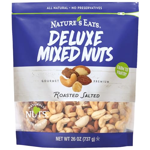 0810087304515 - DELUXE MIXED NUTS 26OZ