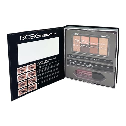 0810131232009 - BCBGENERATION NATURAL COMPLETE EYE AND LIP SET - MAKEUP SET FOR UNIQUE LOOKS - INCLUDES EYESHADOW PALETTE, EYE LINER, MASCARA AND LIP OIL - 4 PCS