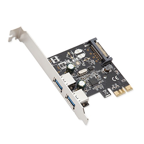 0810154016471 - IO CREST 2 PORT USB 3.0 AND PCIE CARD 2.0 X 1 RENESAS CHIPSET COMPONENTS SD-PEX20160