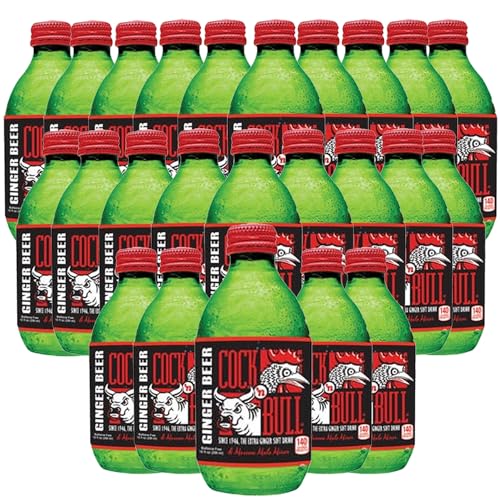 0810158580961 - COCK N BULL GINGER BEER 24 PACK 10OZ SODA BOTTLES - IDEAL MIXER FOR COCKTAILS, MOCKTAILS, AND BARTENDERS - PREMIUM QUALITY FOR PERFECT MIXED DRINKS - REFRESHING FLAVOR PROFILE- MADE IN USA
