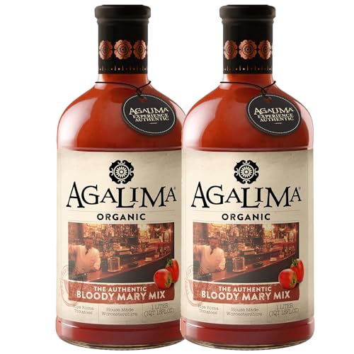 0810158583108 - AGALIMA ORGANIC AUTHENTIC BLOODY MARY DRINK MIX, ALL NATURAL, 1 LITER (33.8 FL OZ) 2 PACK