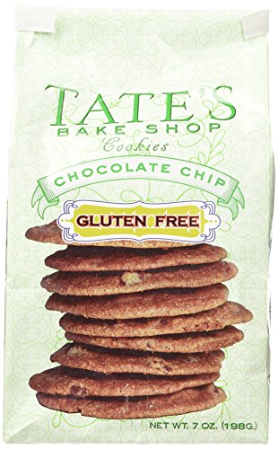 0810291001088 - TATE'S BAKE SHOP ALL NATURAL GLUTEN-FREE CHOCOLATE CHIP COOKIES 7OZ (PACK OF 3)