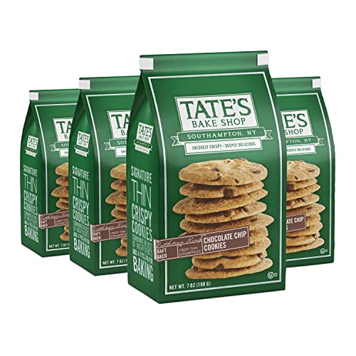 0810291002801 - TATES BAKE SHOP CHOCOLATE CHIP COOKIES, 4 - 7 OZ BAGS