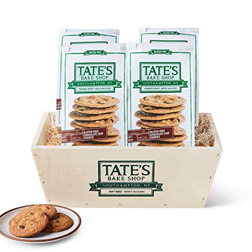 0810291003983 - TATE’S BAKE SHOP COOKIES, GLUTEN FREE CHOCOLATE CHIP, GIFT BASKET, 7 OZ, 4 COUNT