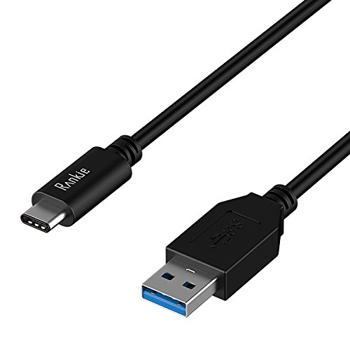 0810298028958 - RANKIE HI-SPEED USB 3.1 TYPE C USB-C TO STANDARD TYPE A USB 3.0 DATA CABLE FOR TYPE-C SUPPORTED DEVICES, 3.3-FEET