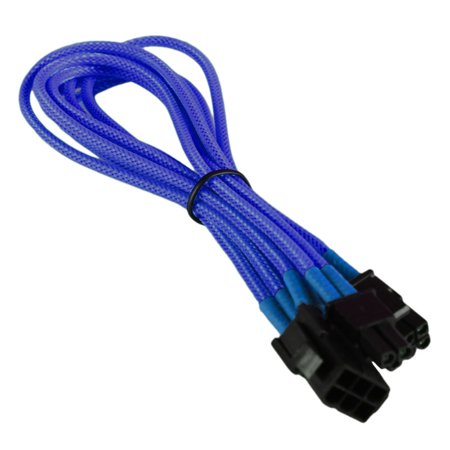 0810379028846 - BATTLEBORN 6 PIN TO 6+2 PIN PCI-E CABLE (DARK BLUE)