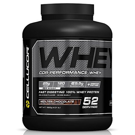 0810390024353 - CELLUCOR COR-PERFORMANCE 100% WHEY PROTEIN POWDER WITH WHEY ISOLATE, MOLTEN CHOCOLATE/G4, 4.01 POUND