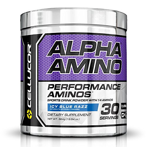 0810390028313 - CELLUCOR ALPHA AMINO ACID SUPPLEMENT WITH BCAA, ICY BLUE RAZZ, 13.54 OUNCE (30 SERVINGS)