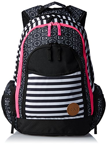 0810406027293 - ROXY JUNIOR'S COOL BREEZE POLY BACKPACK, LACEY PRINT, ONE SIZE
