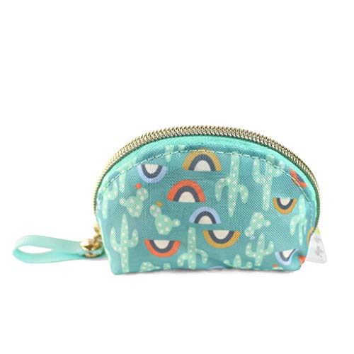 0810434033402 - ITZY RITZY EVERYTHING STORAGE POUCH; COMFORTABLY HOLDS 2 PACIFIERS; SNAP HANDLE ATTACHES TO DIAPER BAG, STROLLER OR PURSE; POUCH CAN ALSO HOLD EARBUDS, CHARGERS, CHANGE OR DISPOSABLE BAGS; CACTUS