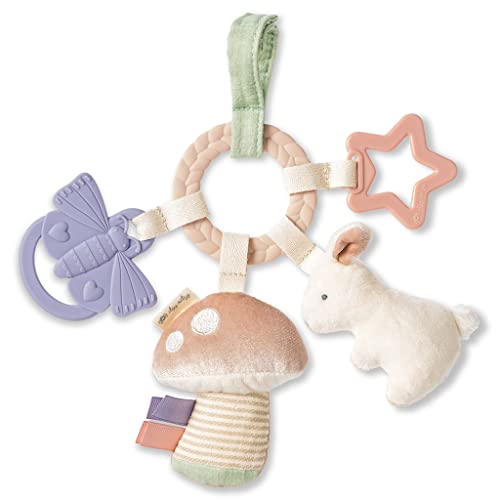 0810434038193 - ITZY RITZY - BITZY BUSY RING TEETHING ACTIVITY TOY, BUNNY