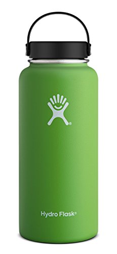 0810497022573 - HYDRO FLASK 32 OZ VACUUM INSULATED STAINLESS STEEL WATER BOTTLE, WIDE MOUTH W/FLEX CAP, KIWI