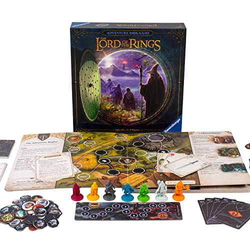 0810558019610 - THE LORD OF THE RINGS ADVENTURE BOOK GAME FOR AGES 10 AND UP - WORK TOGETHER TO PLAY THROUGH THE MOVIES
