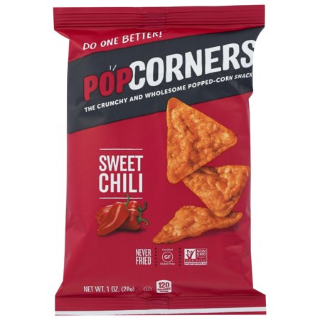 0810607023551 - POPCORNERS NATURAL POPPED CORN CHIPS 1.1-OUNCE PACKAGE, SWEET CHILI FLAVOR (PACK