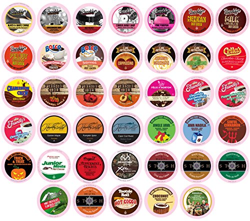 0810683022660 - TWO RIVERS HOLIDAY FLAVORS SINGLE CUP COFFEE FOR KEURIG K-CUP BREWERS SAMPLER PACK, 40 COUNT
