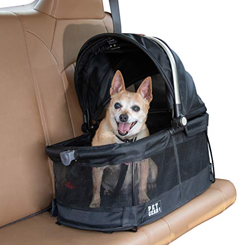 0810684001091 - PET GEAR CARRIER & CAR SEAT FOR CATS AND DOGS, 60 PET CARRIER & CAR SEAT, BLACK