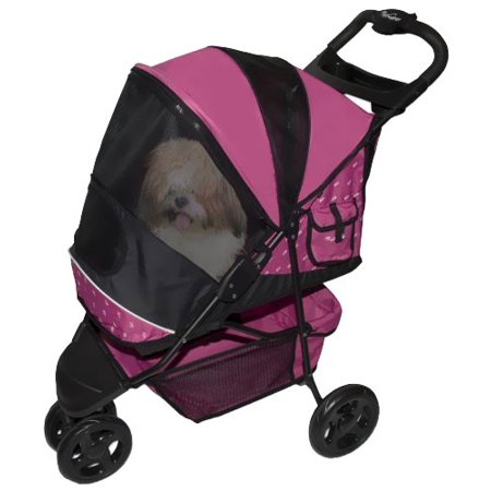 0810684004634 - SPECIAL EDITION PET STROLLER LARGE RASPBERRY