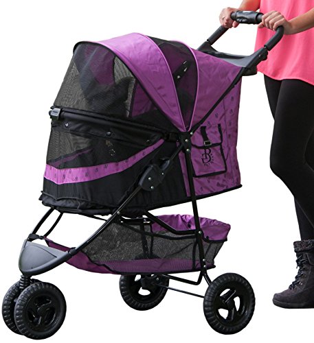 0810684009127 - PET GEAR PET STROLLERS NO-ZIP SPECIAL EDITION ORCHID STROLLER PG8250NZOR