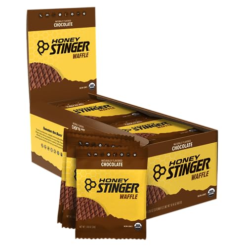 0810815021134 - HONEY STINGER FOOD CHOCOLATE WAFFLE 1 OUNCE, 16 COUNT