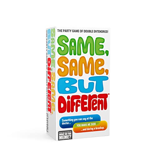 0810816033358 - WHAT DO YOU MEME? SAME SAME BUT DIFFERENT - THE PARTY GAME FULL OF HILARIOUS DOUBLE ENTENDRES