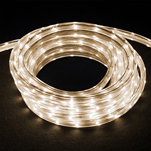 0811013020486 - AMERICAN LIGHTING WARM WHITE CONNECTABLE LED TAPE LIGHTS 120V INDOOR OUTDOOR STRING LIGHTING WALL MOUNT KIT DECOR