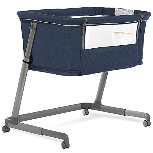 0811048038715 - DREAM ON ME WAVES BASSINET AND BEDSIDE SLEEPER AND PLAYARD | COMPACT PORTABLE AND TRAVEL FRIENDLY | GROWS WITH BABY
