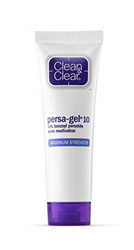 8111152656754 - CLEAN & CLEAR PERSA-GEL 10, MAXIMUM STRENGTH ACNE MEDICATION, 1-OUNCE TUBES (PACK OF 4)